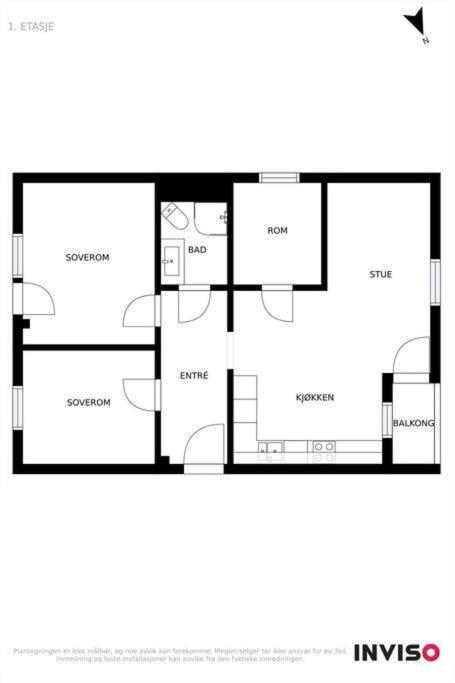 Beautiful Apartment In The Middle Of Lillehammer. 외부 사진